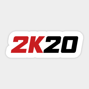 2K20 (black) Sticker